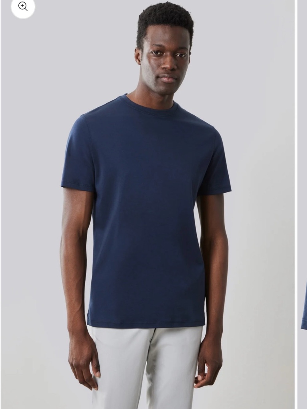 ⚡️Robert Barakett Men's Crew Neck Tee - Navy